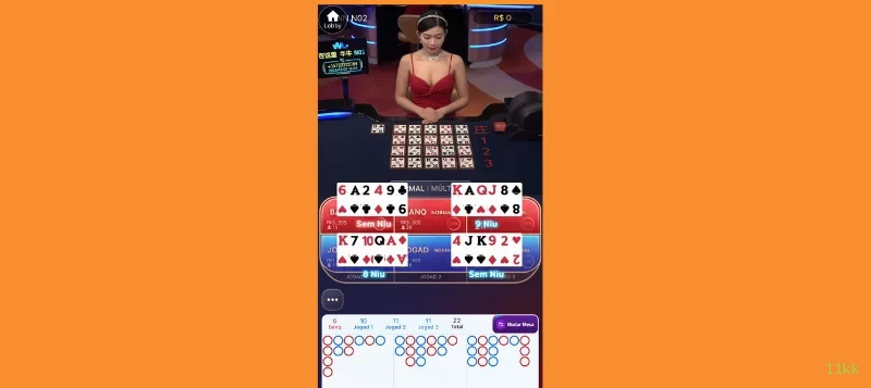 Cassino ao Vivo 11kk - Dealers Brasileiros Profissionais